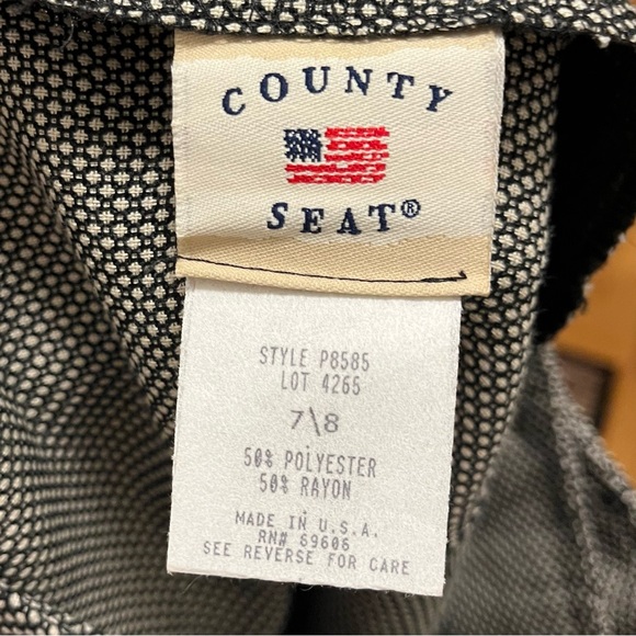 Vintage Country Seat mini wrap skirt size S - Picture 6 of 6